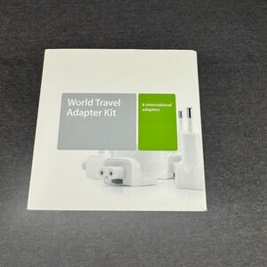 Apple World Travel  Kit 5 International Adapters‎ thick adapter not included !!!